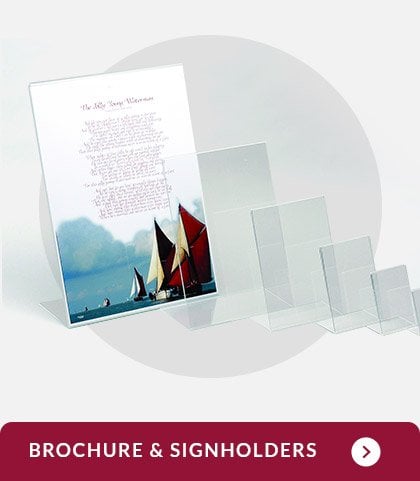 Brochure & Signholders