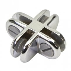 Panel connector: 4 way   (storage cube system)