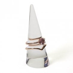 Ring cone jewellery display stand