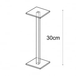 Shelf stand 1 shelf   (window displays: shelving)
