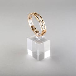 Single watch tall display using C-Clip