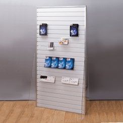 Slatwall free standing panel : double sided