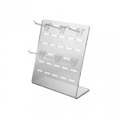 Slotted display panel + 6x H57100   (acrylic display stands & POS)