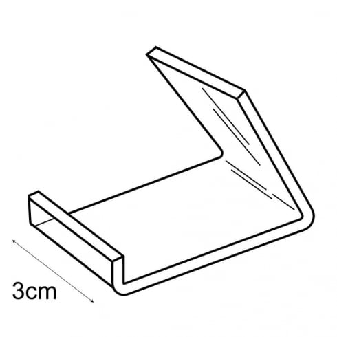 Small support   (acrylic display & shop equipment)