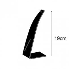 Vertical bracelet and watch scroll jewellery display stand