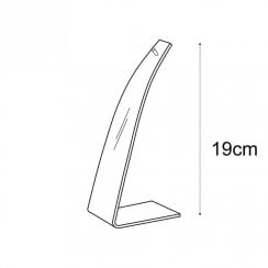 Vertical bracelet and watch scroll jewellery display stand