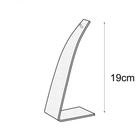 Vertical bracelet and watch scroll jewellery display stand